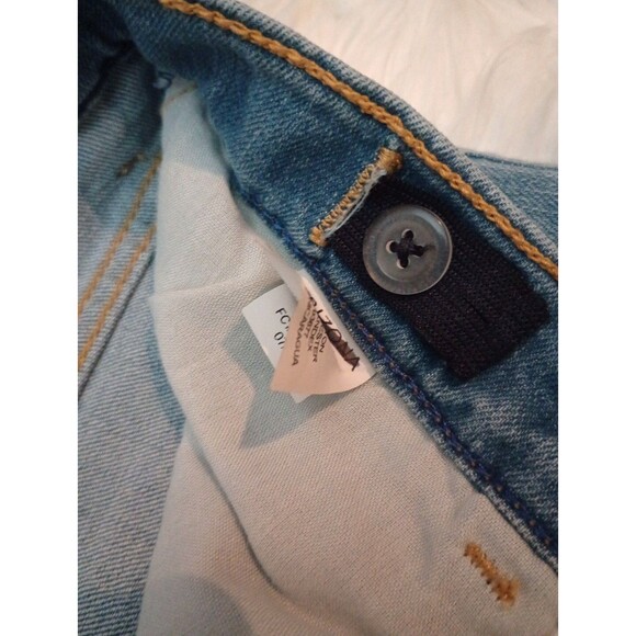 Arizona Boys Jeans Size 14 Regular Adjustable Waist 5 Pockets Blue - Picture 10 of 11